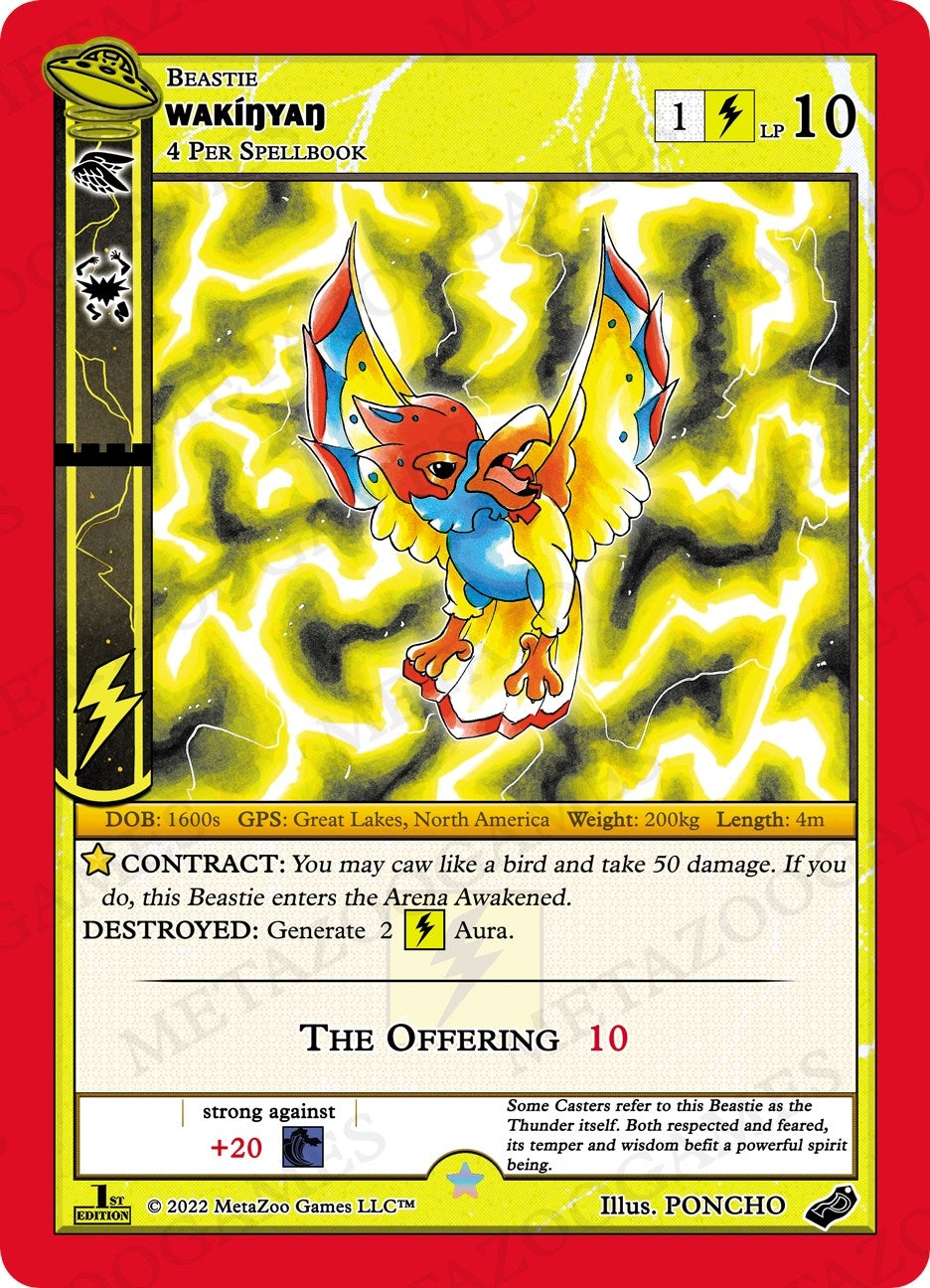 Image for Wakinyan (UFO: First Edition Blister Promo) (Miscellaneous Promos) - MetaZoo