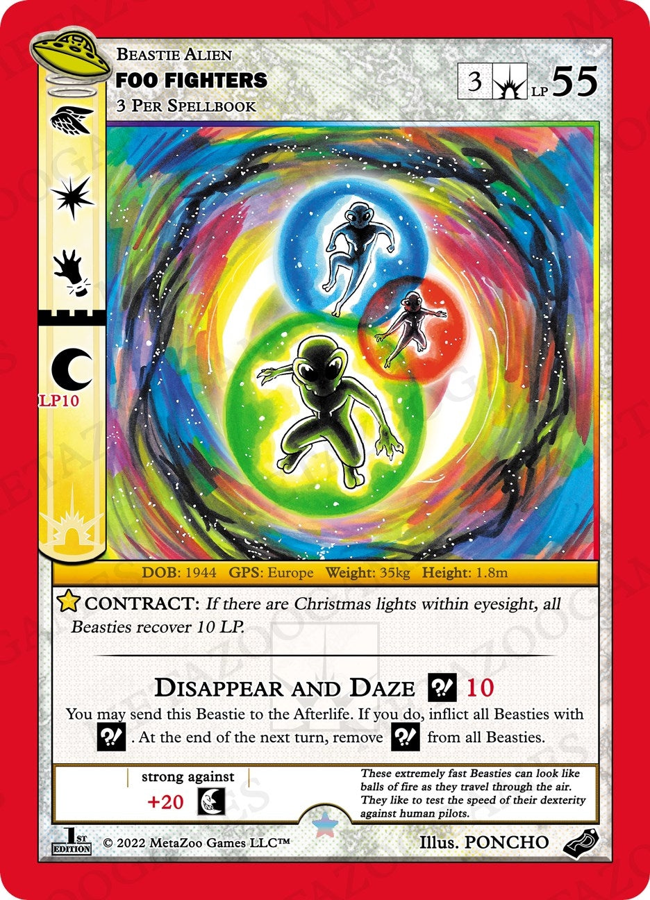 Image for Foo Fighters (UFO: First Edition Blister Promo) (Miscellaneous Promos) - MetaZoo