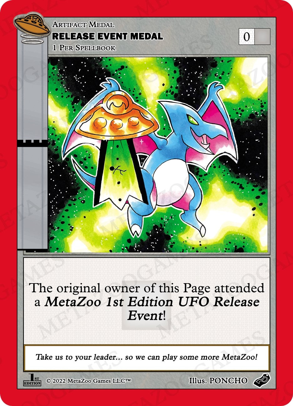 Image for Release Event Medal (UFO) (Medals) - MetaZoo