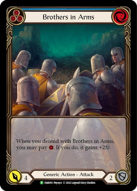 Image for Brothers in Arms (Blue) - FAB093 (Flesh and Blood: Promo Cards) (FAB093) - Flesh and Blood TCG