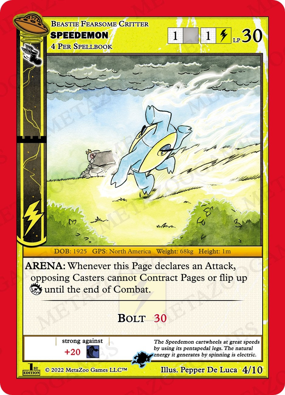 Image for Speedemon (UFO: First Edition Release Event Deck) (4/10) - MetaZoo
