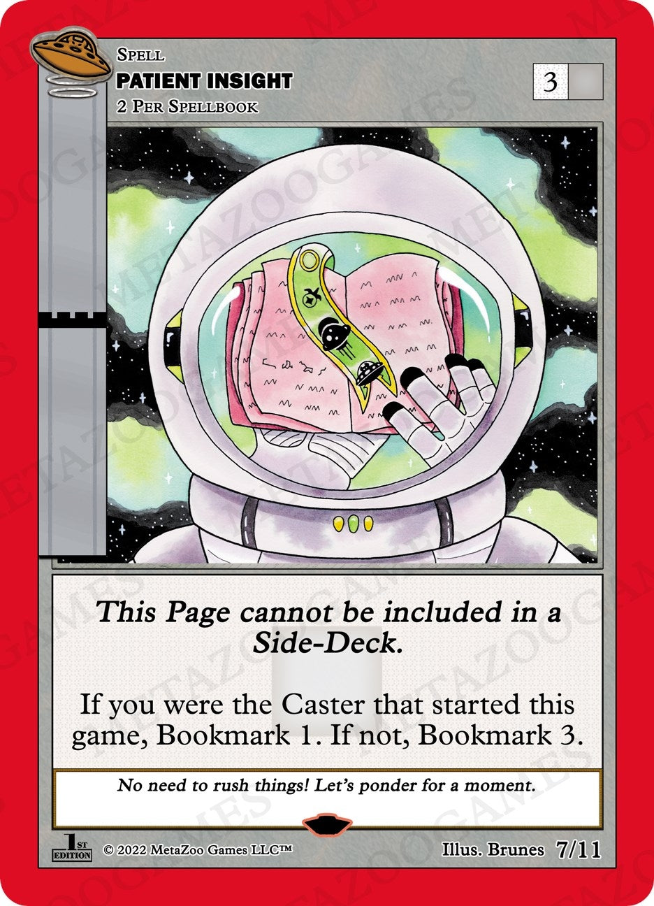 Image for Patient Insight (Falcon Lake UFO) (UFO: First Edition Release Event Deck) (7/11) - MetaZoo