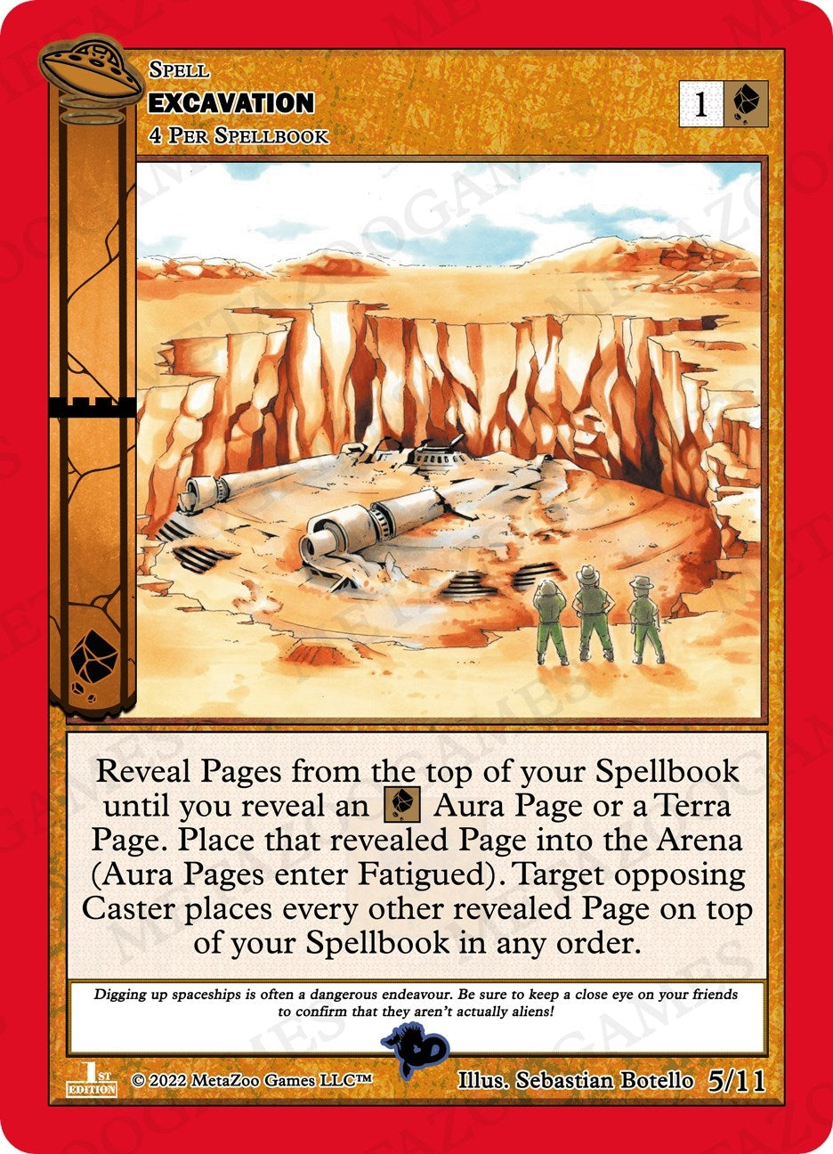 Image for Excavation (UFO: First Edition Release Event Deck) (5/11) - MetaZoo