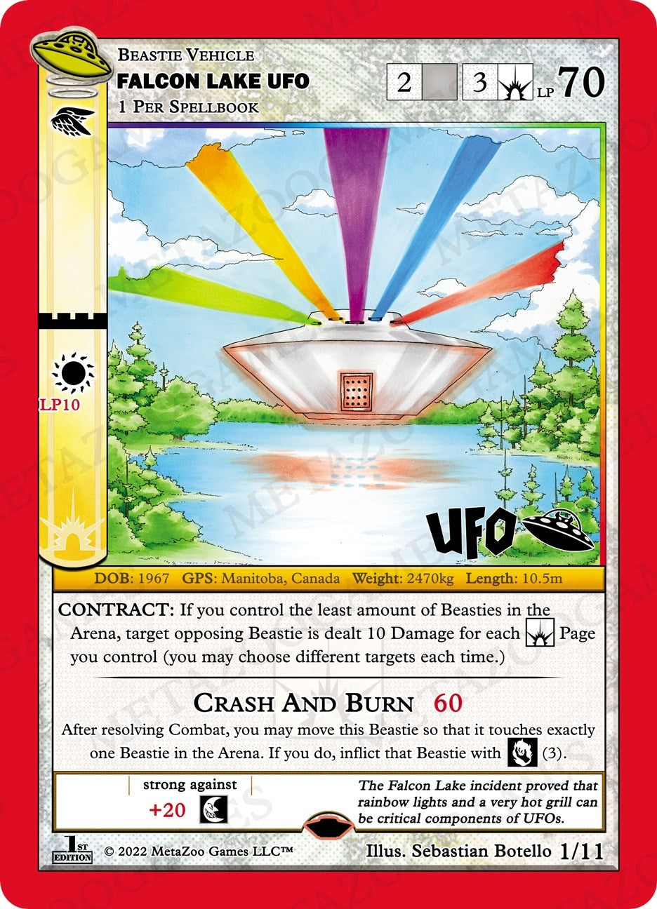 Image for Falcon Lake UFO (UFO: First Edition Release Event Deck) (1/11) - MetaZoo