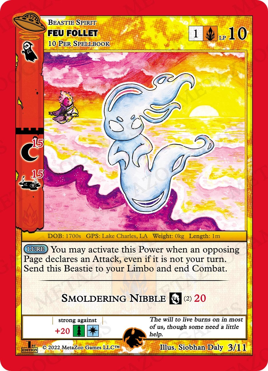 Image for Feu Follet (UFO: First Edition Tribal Theme Decks) (3/11) - MetaZoo
