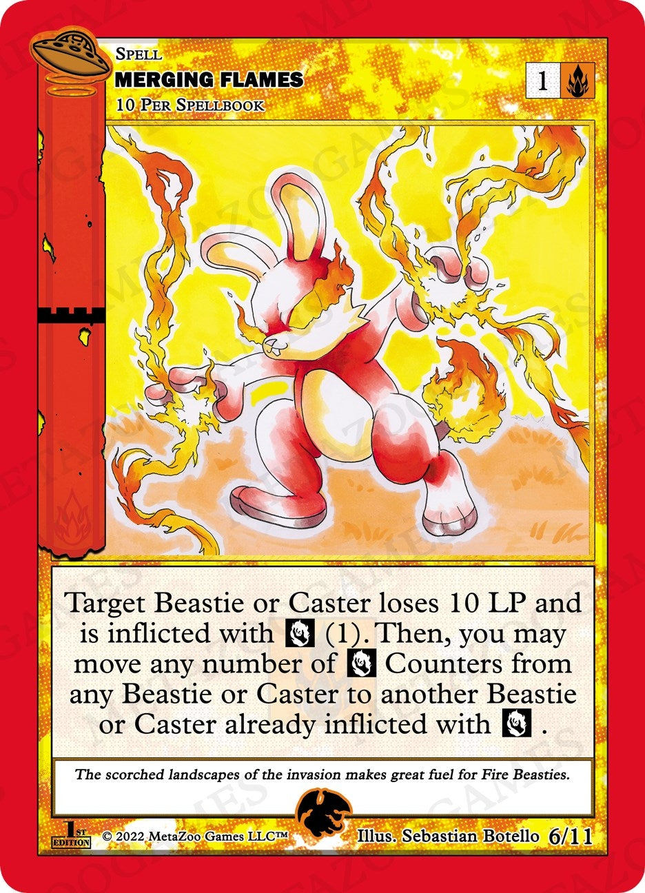 Image for Merging Flames (UFO: First Edition Tribal Theme Decks) (6/11) - MetaZoo