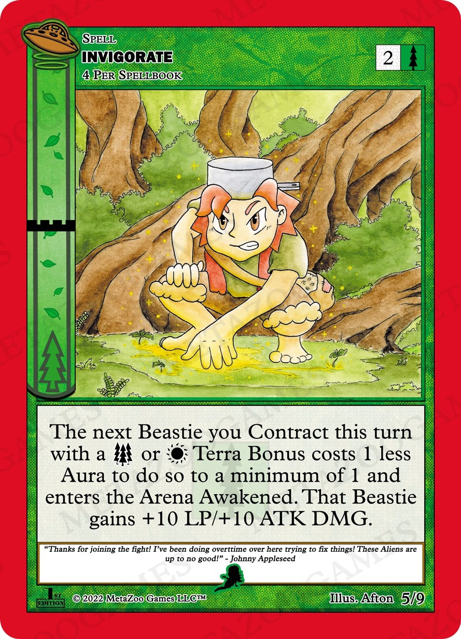 Image for Invigorate (UFO: First Edition Tribal Theme Decks) (5/9) - MetaZoo