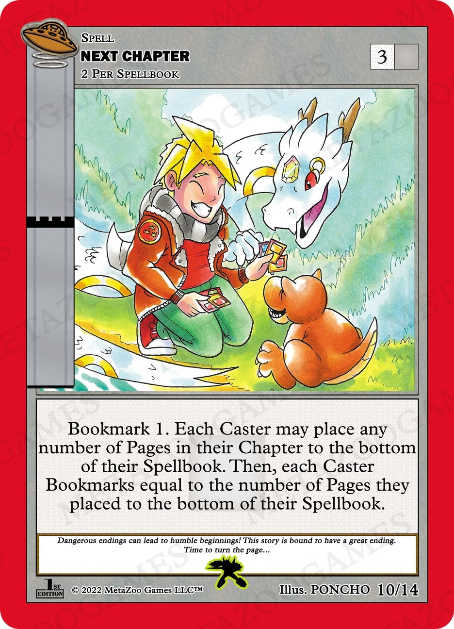 Image for Next Chapter (Black Knight Satellite) (UFO: First Edition Tribal Theme Decks) (10/14) - MetaZoo