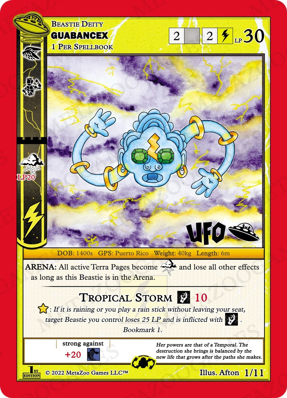 Image for Guabancex (UFO: First Edition Tribal Theme Decks) (1/11) - MetaZoo
