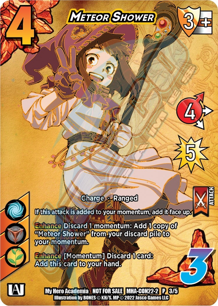 Image for Meteor Shower (Gen Con 2022) (UniVersus: My Hero Academia Promo Cards) (MHA-CON22-2 3/5) - UniVersus