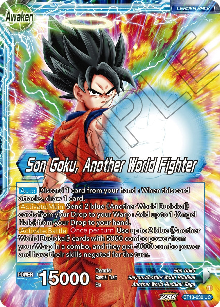 Image for Son Goku // Son Goku, Another World Fighter (Dawn of the Z-Legends) (BT18-030) - Dragon Ball Super: Masters