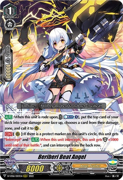Image for Beriberi Beat Angel (D-VS06: V Clan Collection Vol.6) (D-VS06/003EN) - Cardfight Vanguard