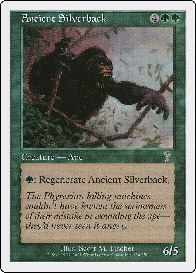 Image for Ancient Silverback (7th Edition) (230) - Magic: The Gathering