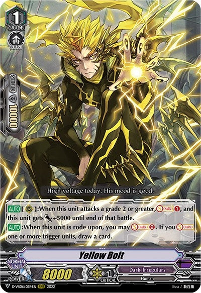 Image for Yellow Bolt (D-VS06: V Clan Collection Vol.6) (D-VS06/054EN) - Cardfight Vanguard