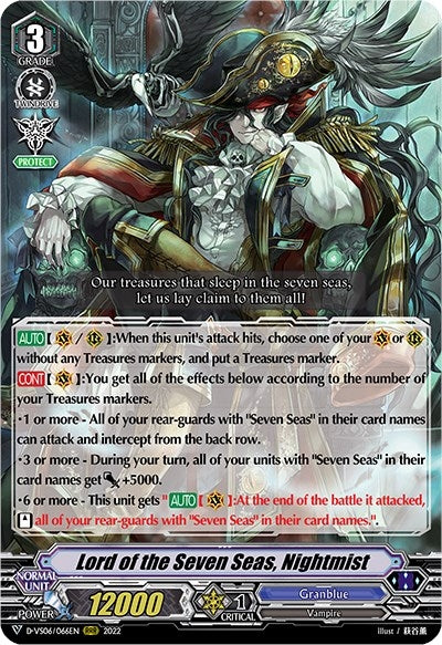 Image for Lord of the Seven Seas, Nightmist (D-VS06: V Clan Collection Vol.6) (D-VS06/066EN) - Cardfight Vanguard
