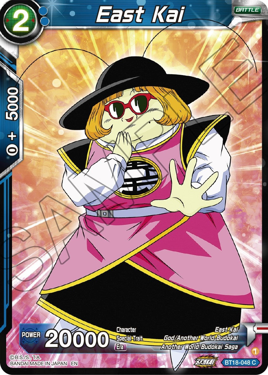 Image for East Kai (Dawn of the Z-Legends) (BT18-048) - Dragon Ball Super: Masters