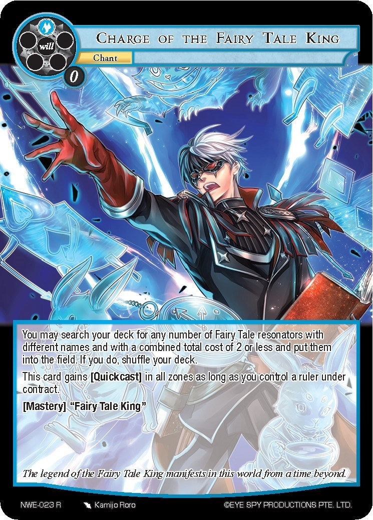 Image for Charge of the Fairy Tale King (A New World Emerges) (NWE-023 R) - Force of Will