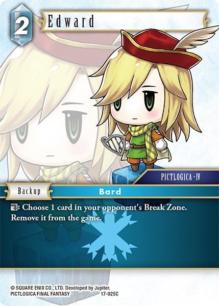 Image for Edward (Rebellion's Call) (17-025C) - Final Fantasy TCG