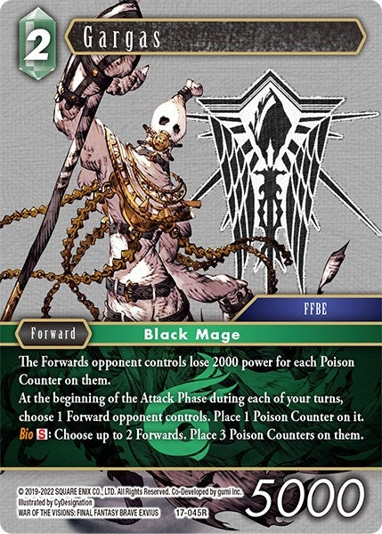 Image for Gargas (Rebellion's Call) (17-045R) - Final Fantasy TCG