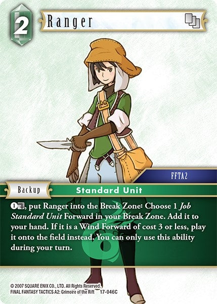 Image for Ranger (Rebellion's Call) (17-046C) - Final Fantasy TCG