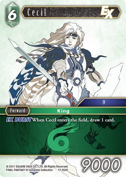 Image for Cecil EX (Rebellion's Call) (17-050C) - Final Fantasy TCG