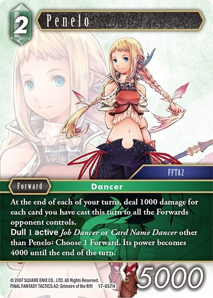 Image for Penelo (Rebellion's Call) (17-057H) - Final Fantasy TCG