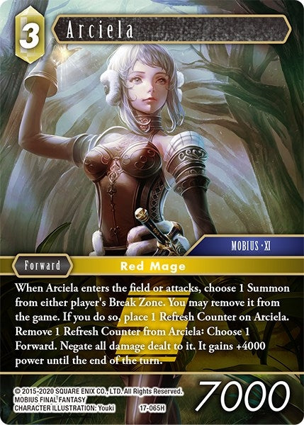 Image for Arciela (Rebellion's Call) (17-065H) - Final Fantasy TCG