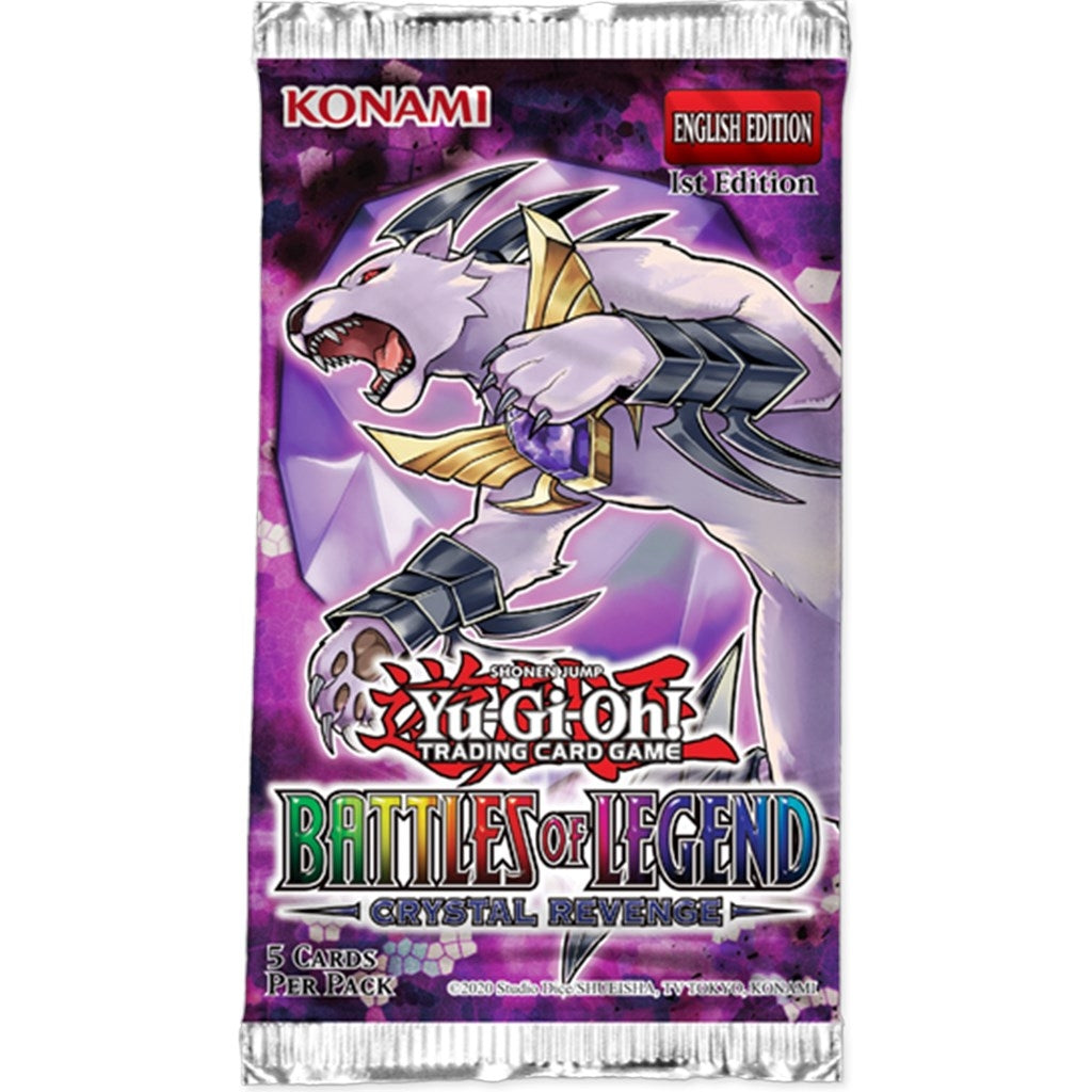 Image for Battles of Legend: Crystal Revenge Booster Pack - YuGiOh