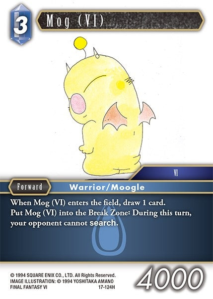 Image for Mog (VI) (Rebellion's Call) (17-124H) - Final Fantasy TCG