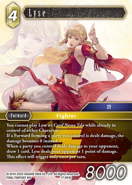 Image for Lyse (Rebellion's Call) (17-081H) - Final Fantasy TCG