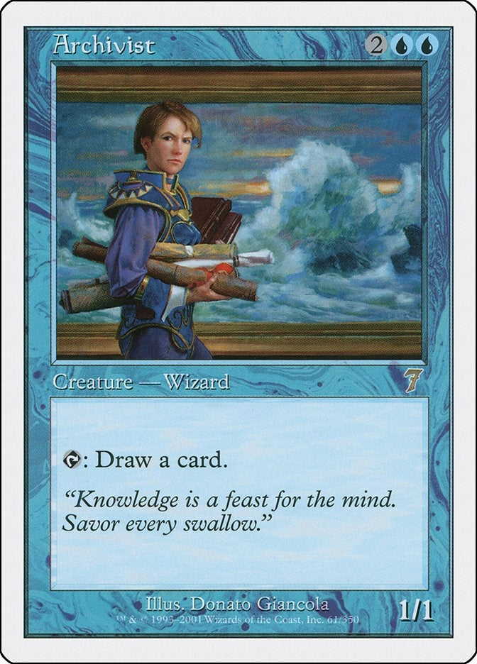 Image for Archivist (7th Edition) (61) - Magic: The Gathering