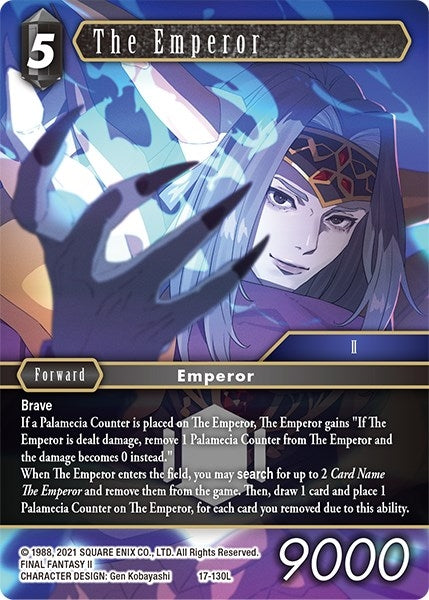 Image for The Emperor (Rebellion's Call) (17-130L) - Final Fantasy TCG