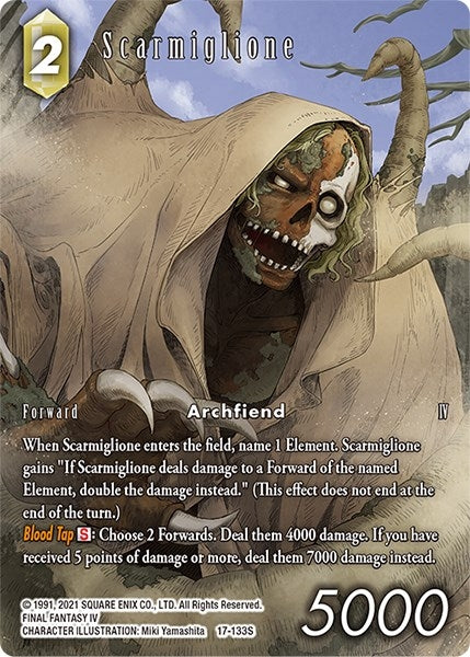 Image for Scarmiglione (Full Art) (Rebellion's Call) (17-133S) - Final Fantasy TCG