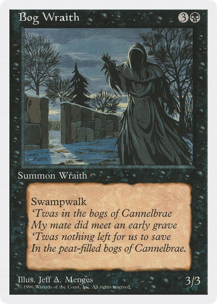 Image for Bog Wraith (Introductory Two-Player Set) - Magic: The Gathering