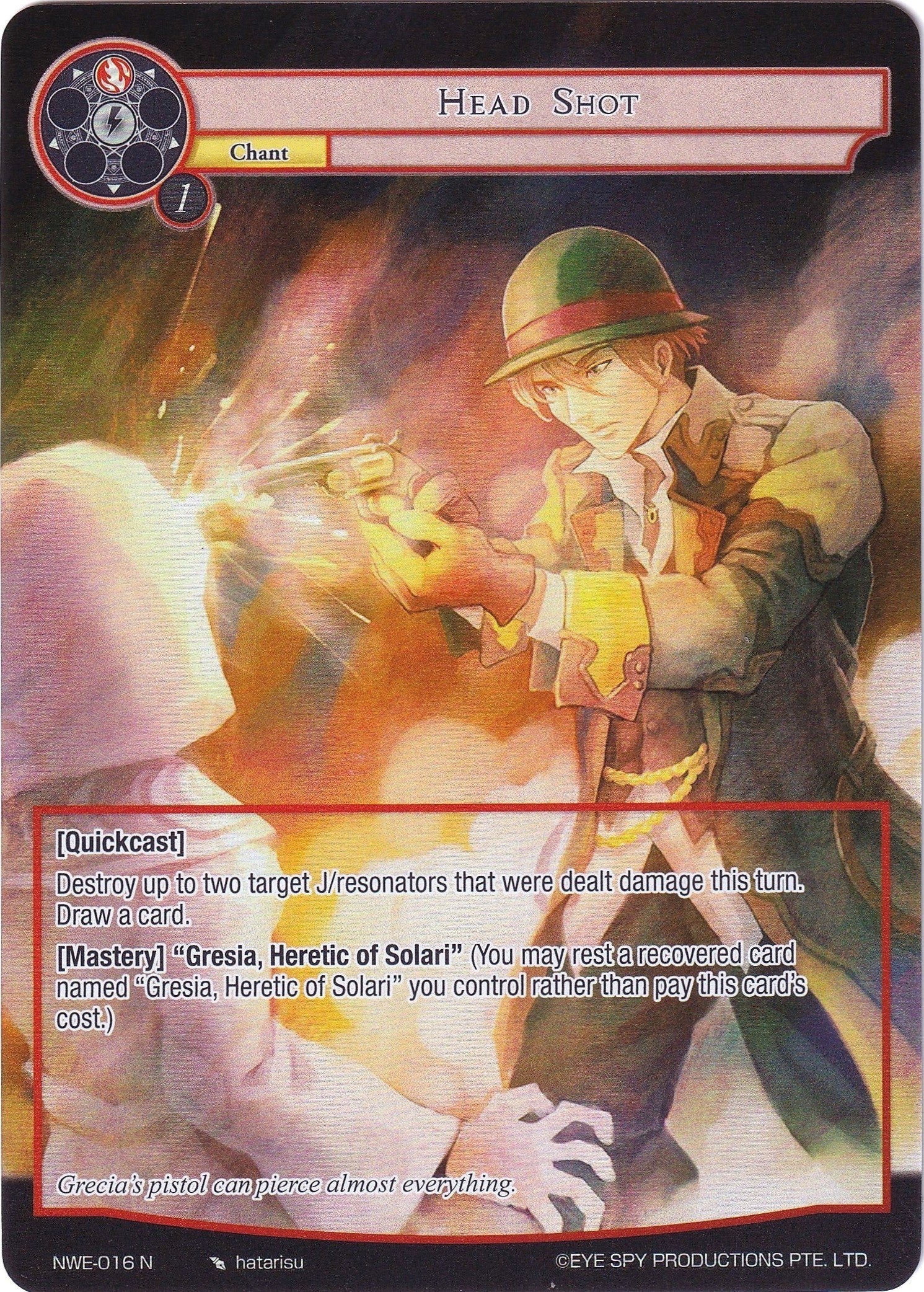 Image for Head Shot (Full Art) (A New World Emerges) (NWE-016 N) - Force of Will