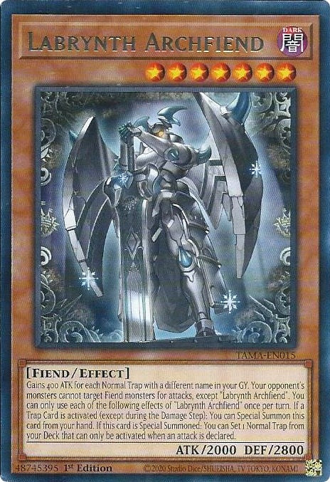 Image for Labrynth Archfiend (Tactical Masters) (TAMA-EN015) - YuGiOh