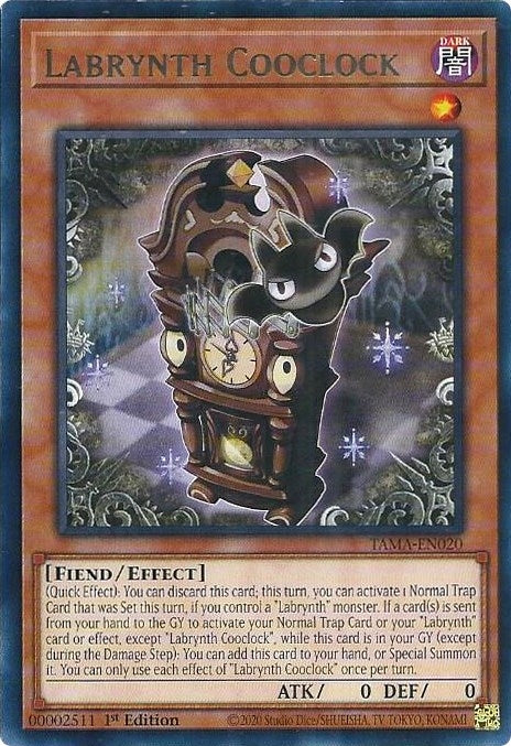 Image for Labrynth Cooclock (Tactical Masters) (TAMA-EN020) - YuGiOh