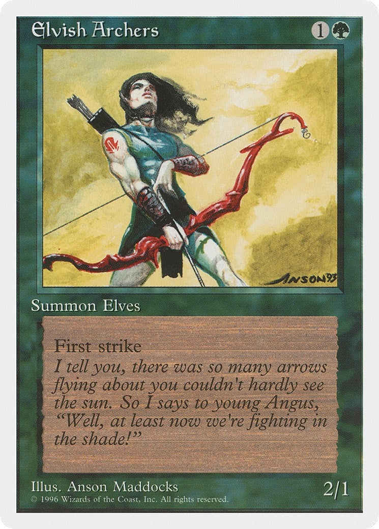 Image for Elvish Archers (Introductory Two-Player Set) - Magic: The Gathering