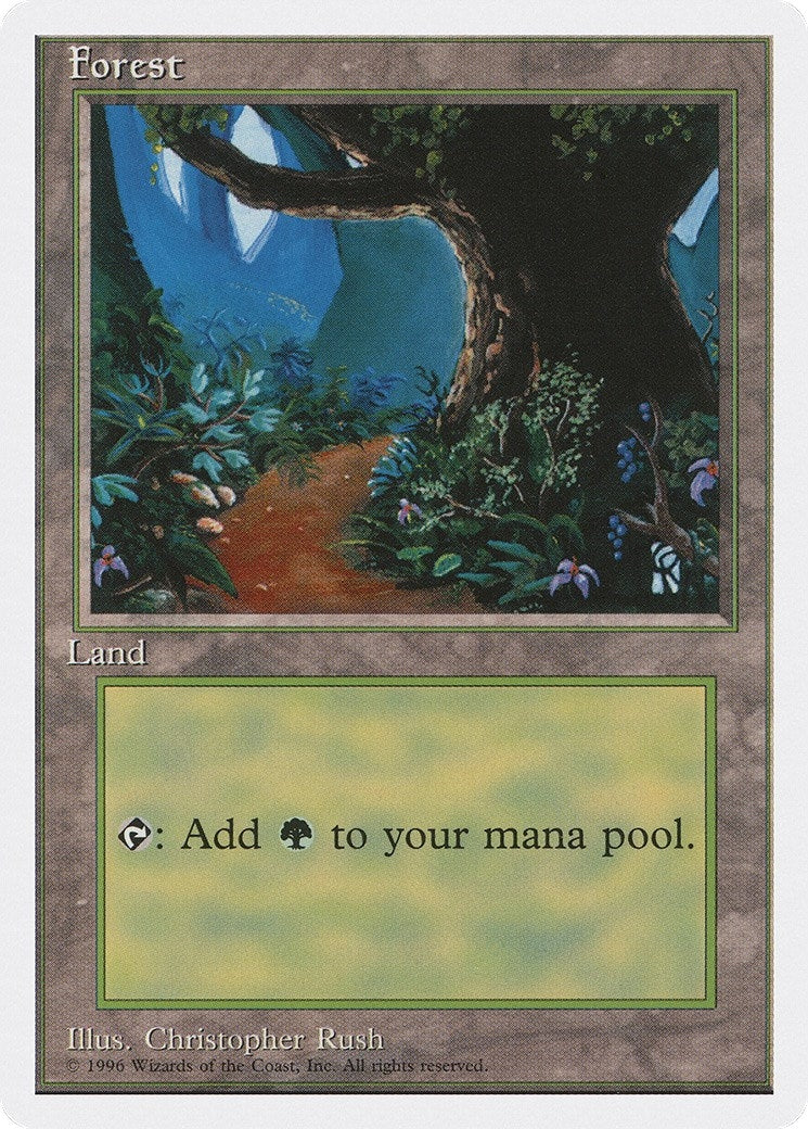 Image for Forest (B) (Introductory Two-Player Set) (66) - Magic: The Gathering