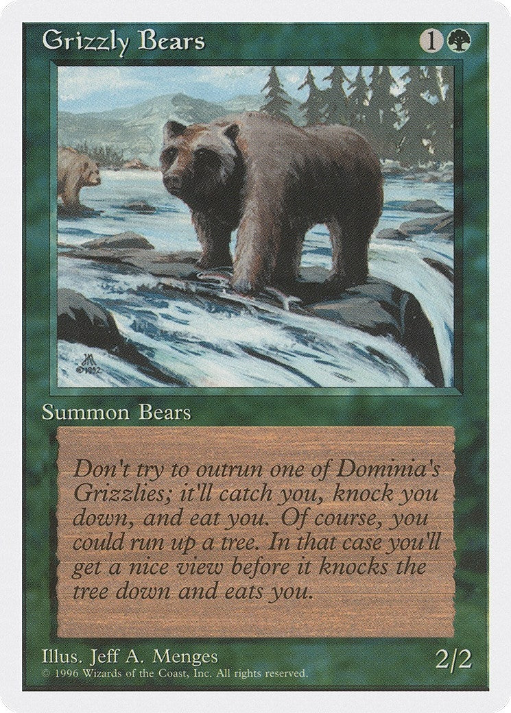 Image for Grizzly Bears (Introductory Two-Player Set) - Magic: The Gathering