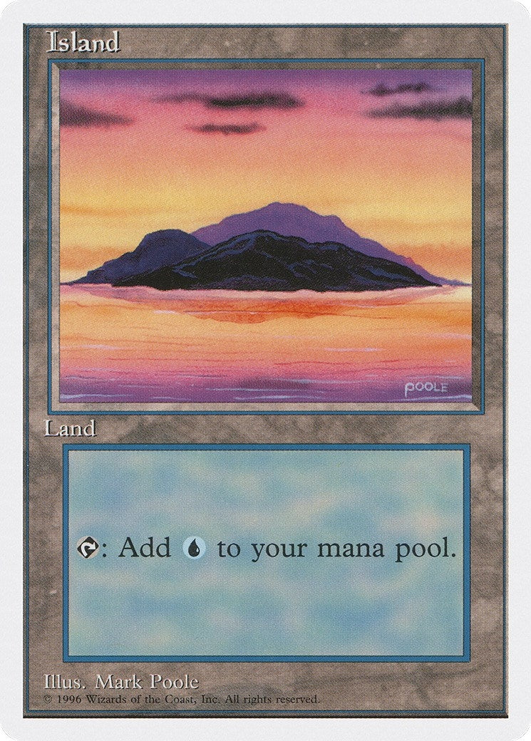Image for Island (A) (Introductory Two-Player Set) (56) - Magic: The Gathering