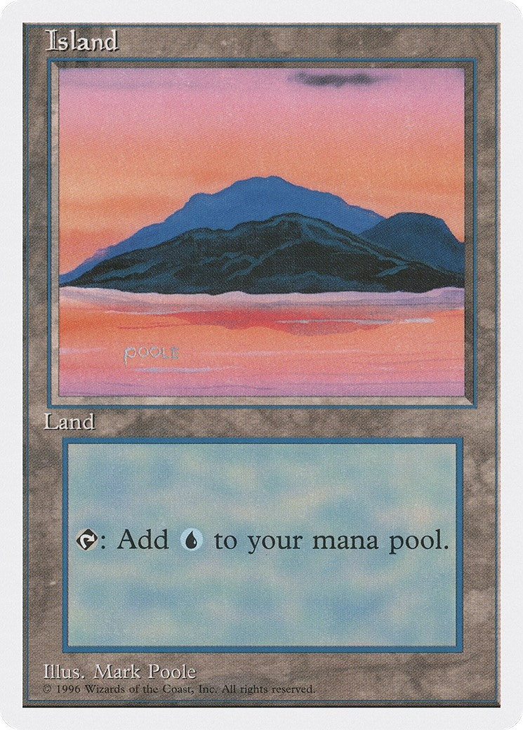 Image for Island (C) (Introductory Two-Player Set) (58) - Magic: The Gathering