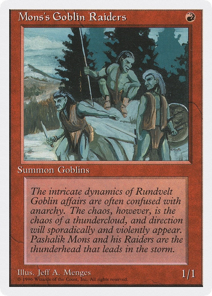Image for Mons's Goblin Raiders (Introductory Two-Player Set) - Magic: The Gathering