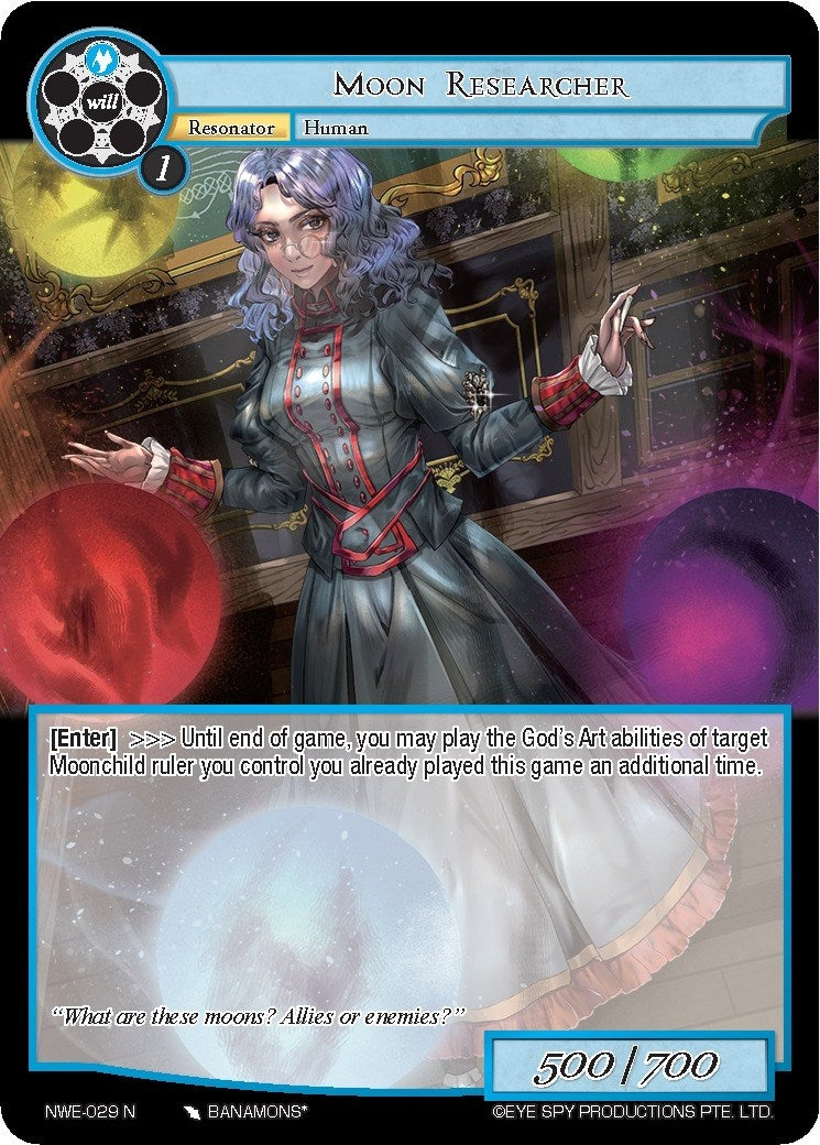 Image for Moon Researcher (A New World Emerges) (NWE-029 N) - Force of Will