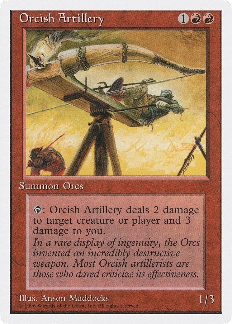 Image for Orcish Artillery (Introductory Two-Player Set) - Magic: The Gathering