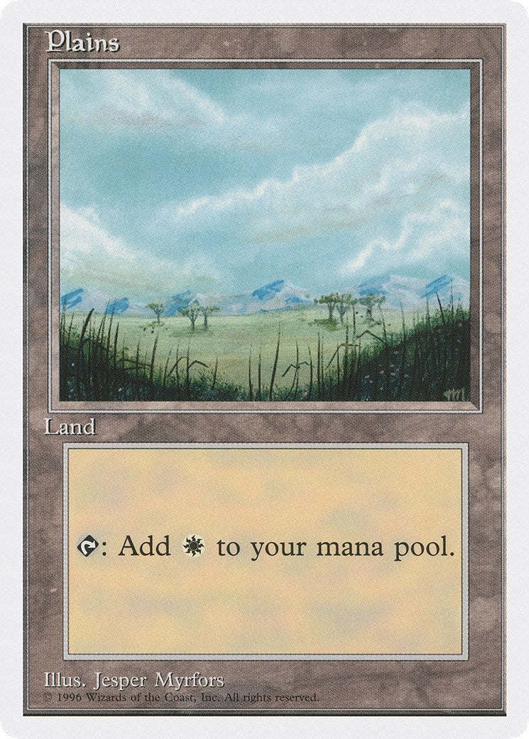 Image for Plains (B) (Introductory Two-Player Set) (54) - Magic: The Gathering