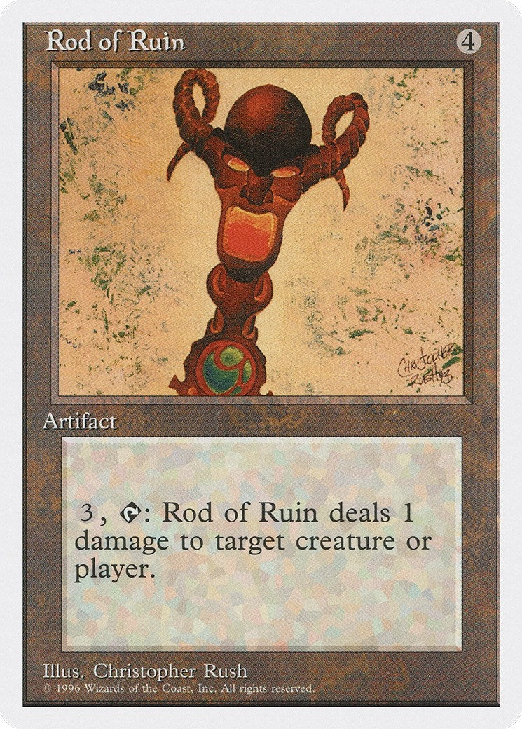 Image for Rod of Ruin (Introductory Two-Player Set) - Magic: The Gathering