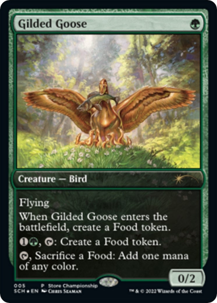 Image for Gilded Goose (Game Day & Store Championship Promos) (5) - Magic: The Gathering