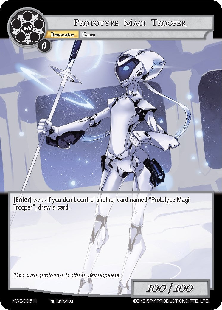 Image for Prototype Magi Trooper (A New World Emerges) (NWE-095 N) - Force of Will