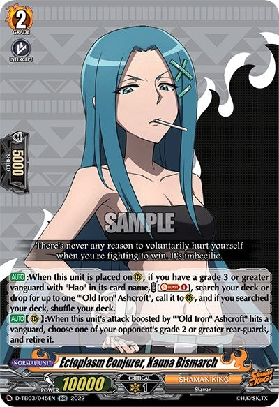 Image for Ectoplasm Conjurer, Kanna Bismarch (D-TB03: Shaman King) (D-TB03/045EN) - Cardfight Vanguard